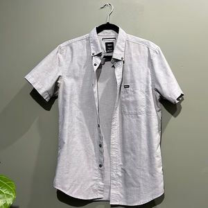 RVCA Short Sleeve Button Up